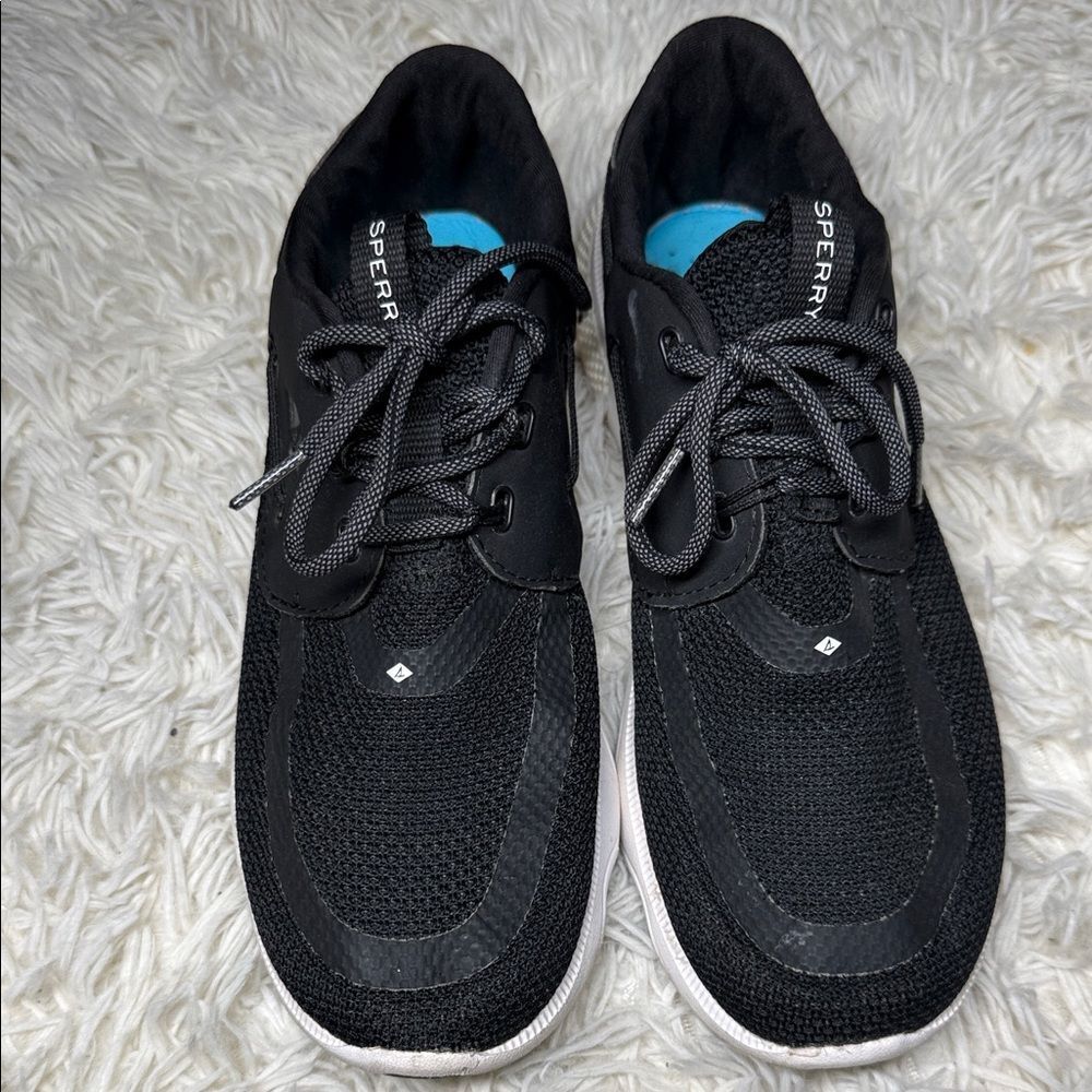 Sperry woman’s non-mark  Black Mesh Sneakers